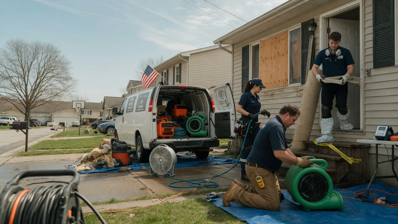 Water Damage Restoration in Maribel, WI near me